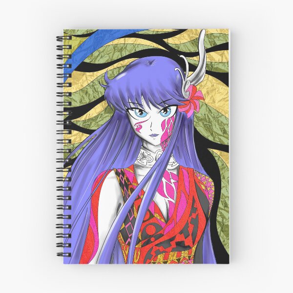 Item preview, saori kido in mayan cloth saint seiya ecopop designed and sold by jorgelebeau.