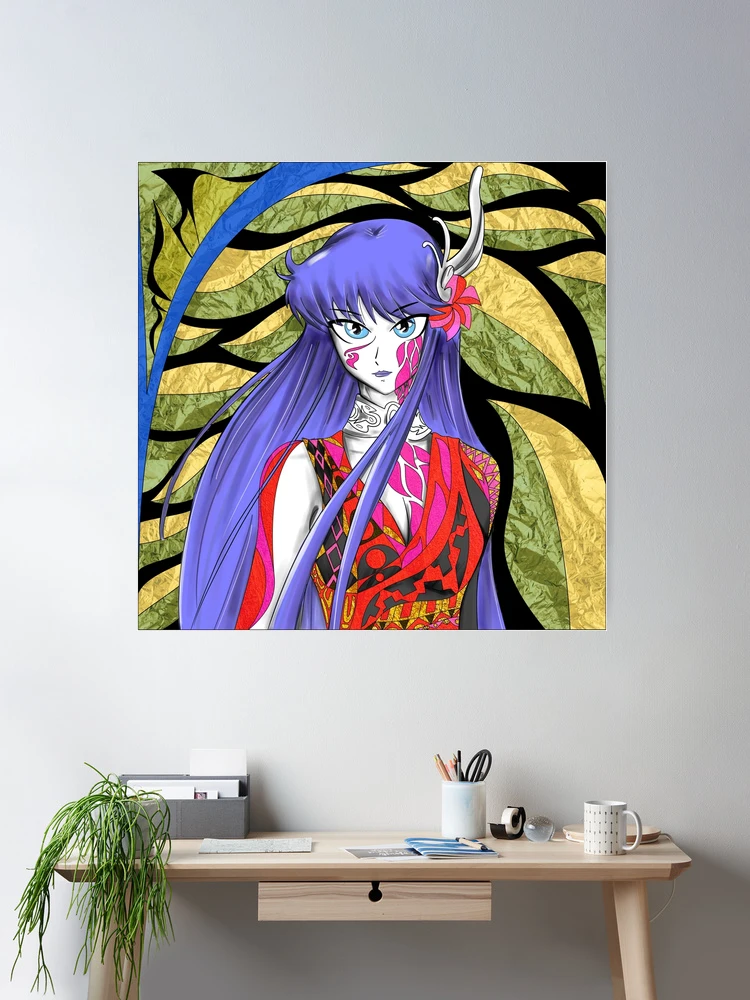 saori kido in mayan cloth saint seiya ecopop