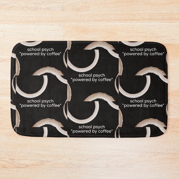 Item preview, School psych powered by coffee designed and sold by firegalaxy.