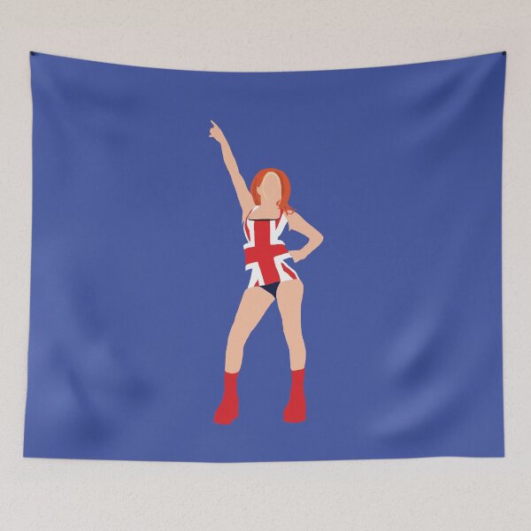 Item preview, Geri Halliwell British Dress Blue designed and sold by RodriVazcano.