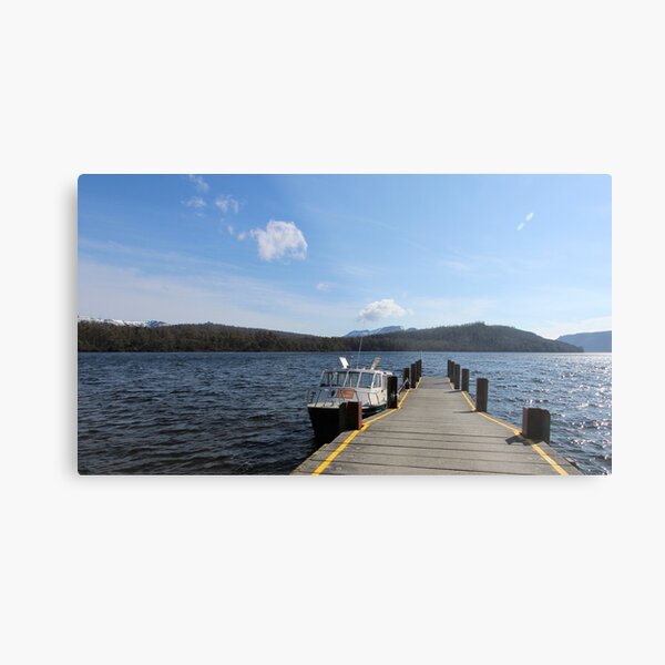 1st spring day at Lake St Clair Metal Print