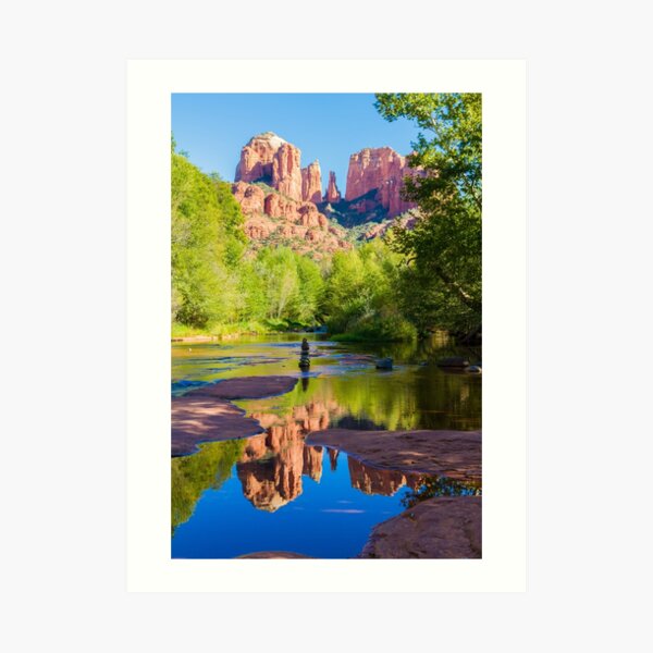 Red Rock Crossing Art Print