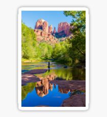 Red Rock Crossing Sticker
