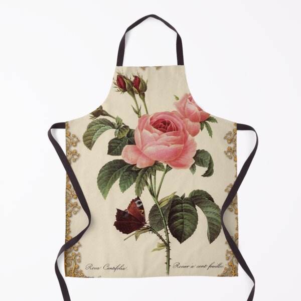 Item preview, Botanical print, on old book page - Roses 1 designed and sold by Art by Lilia.