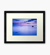 Evening in Saint Malo Framed Print