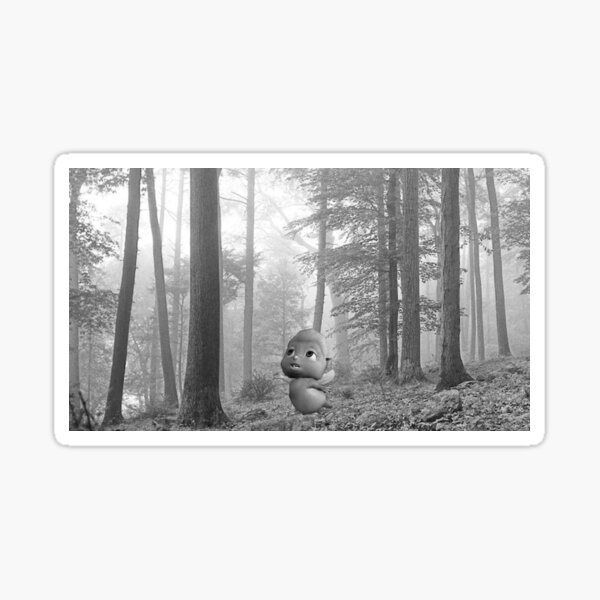 folklore by bibble Sticker