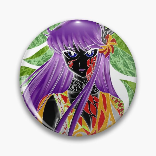 Item preview,  saori kido in aztec cloth saint seiya ecopop designed and sold by jorgelebeau.