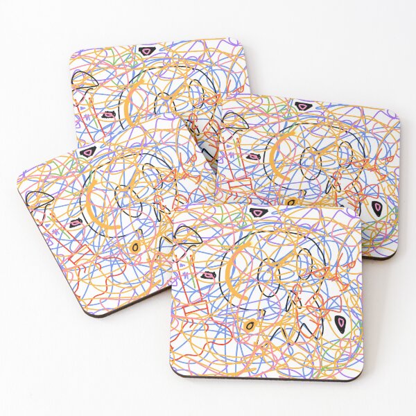 Item preview, Squiggle Line designed and sold by Georgina Fraser.