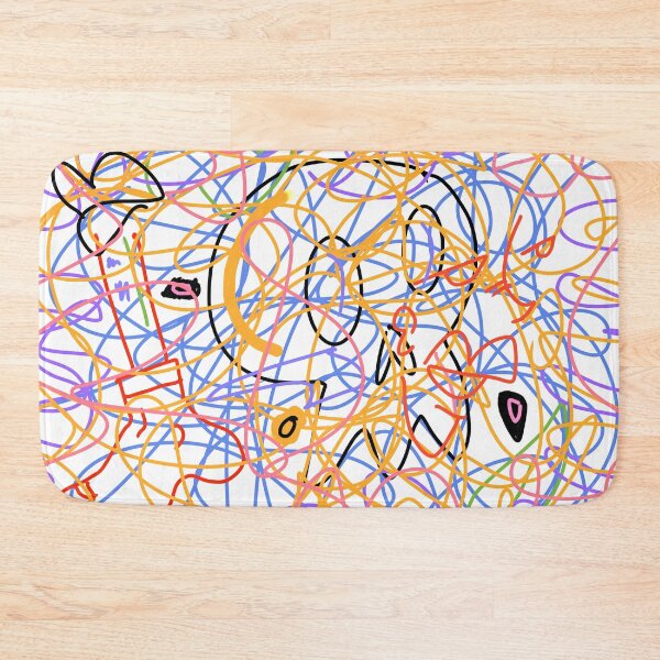 Item preview, Squiggle Line designed and sold by Georgina Fraser.