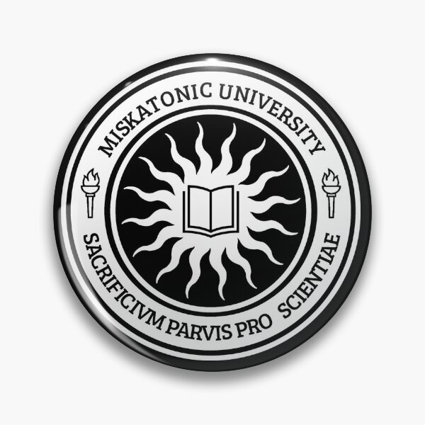 Item preview, Miskatonic University Seal (White) designed and sold by RadiantArray.
