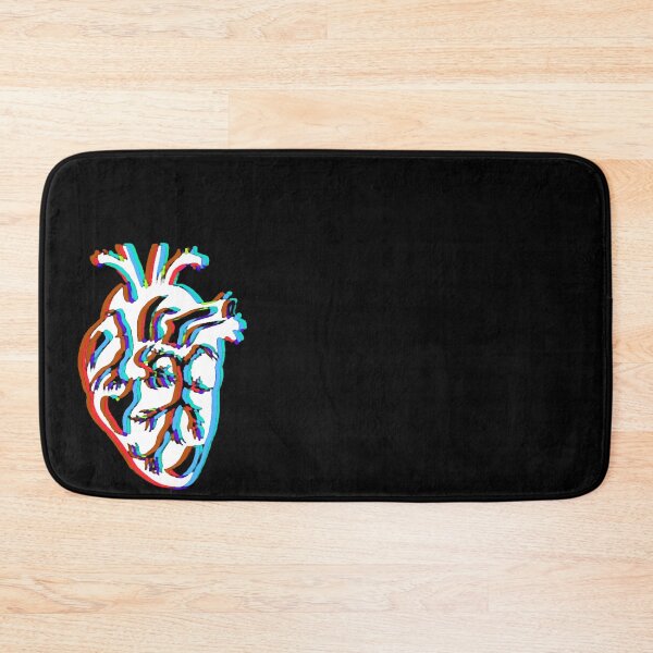 Item preview, Distorted Human Heart (blue and red) designed and sold by KittenCamper.