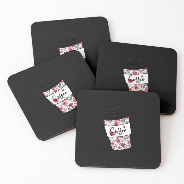Item preview, Floral coffee | Coffee and flowers Coffee lovers designed and sold by Rakesh Murugan.
