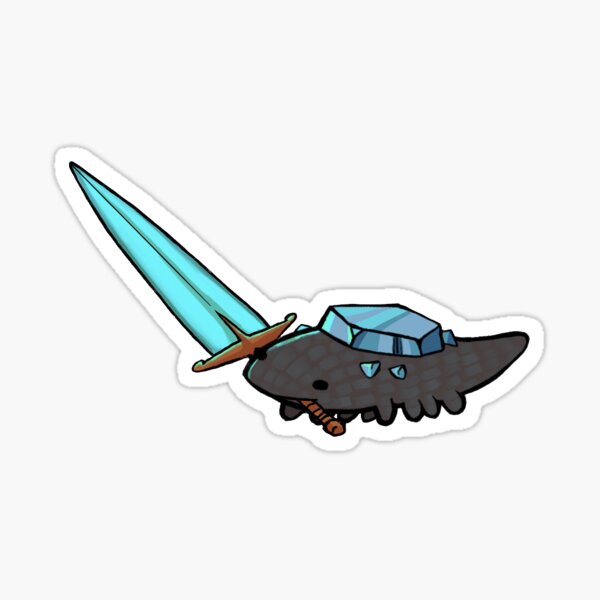 moonlight lizard Sticker
