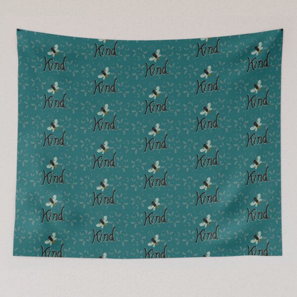 Item preview, Bee Kind on Teal designed and sold by Amber Ryder.