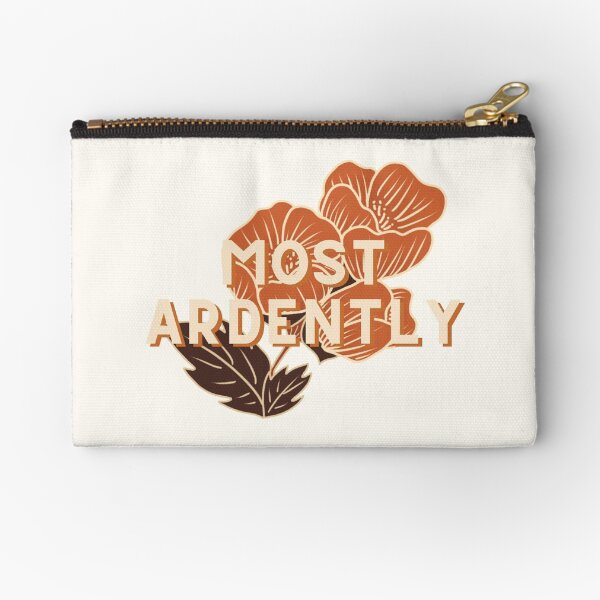 Most Ardently // Pride and Prejudice Zipper Pouch