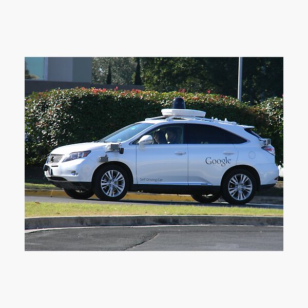 Aperçu de l'œuvre Google's Self-Driving Car créée et vendue par Navigator.