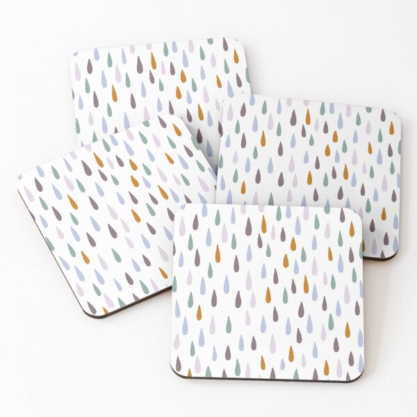 Item preview, Rain Drops Colorful Pattern designed and sold by mischellero.