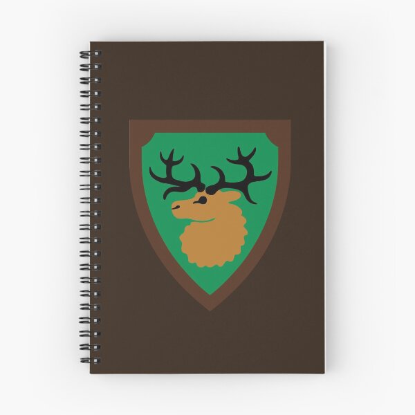 Item preview, Forestman Shield Emblem designed and sold by Highonbricks.