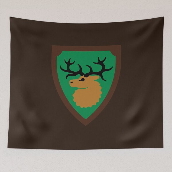 Item preview, Forestman Shield Emblem designed and sold by Highonbricks.
