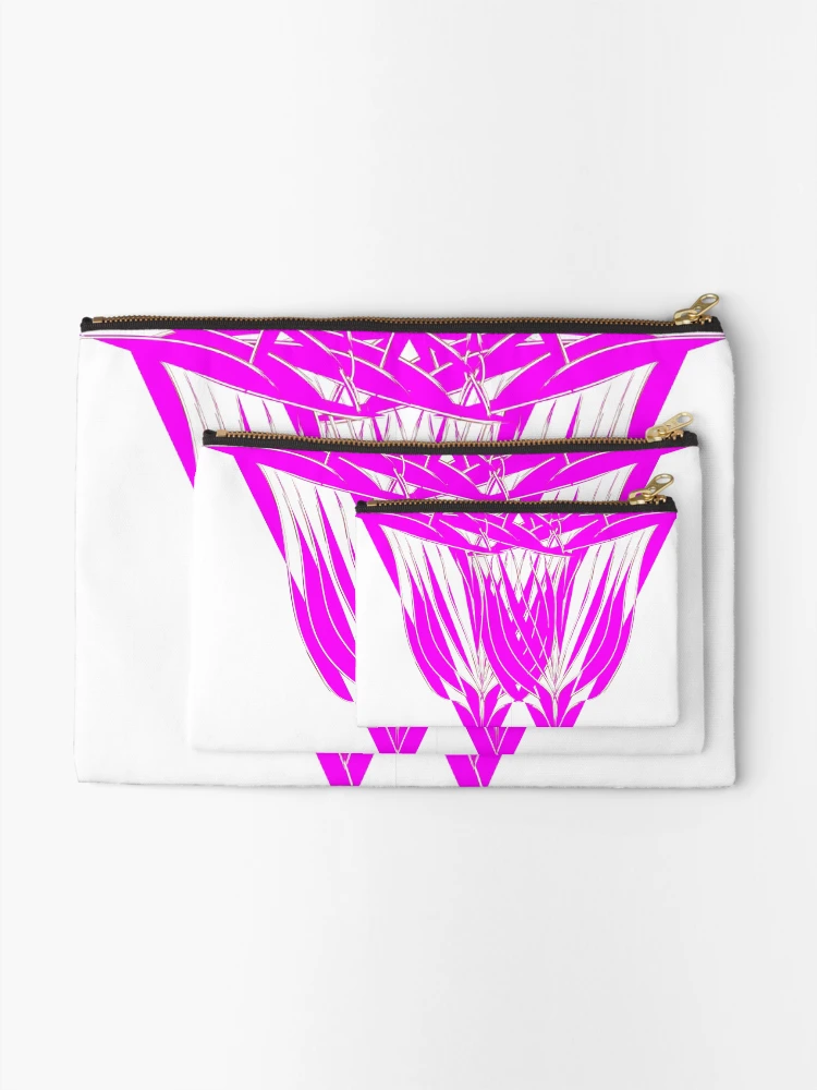 Thumbnail 2 of 4, Zipper Pouch, Two Roses designed and sold by Dream Wear.