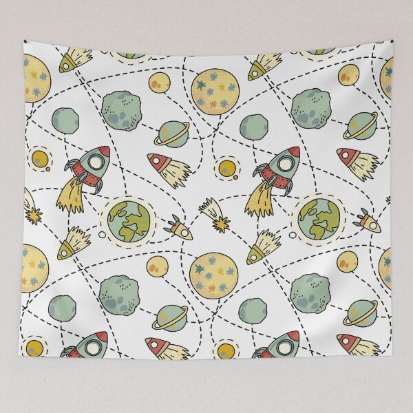 Item preview, Rokets & Planets designed and sold by mischellero.