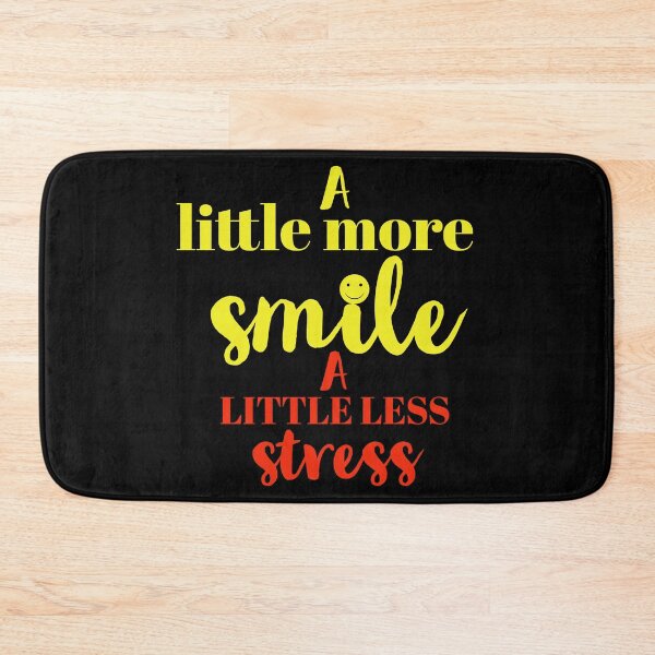 Item preview, a little more smile, a little less stress designed and sold by doctors-apparel.