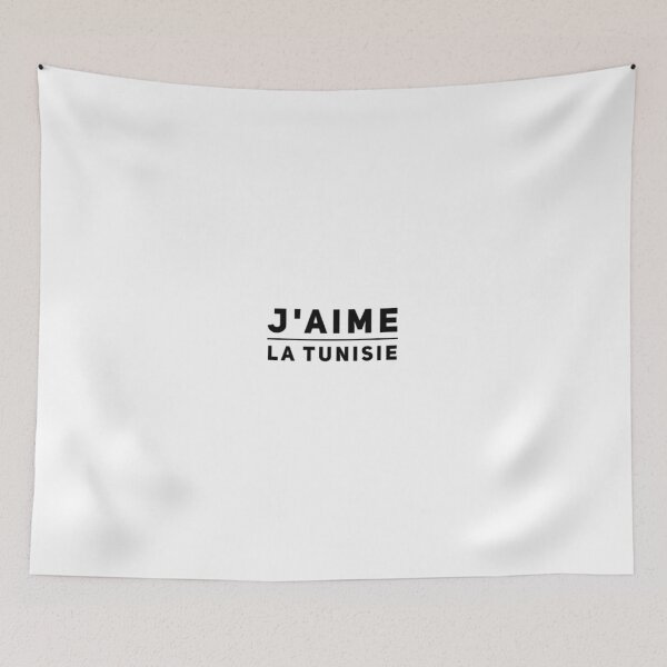 Item preview, I Love Tunisia In French Stylish Design designed and sold by ArabCorner.