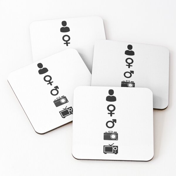 Item preview, Person, Woman, Man, Camera, TV - Graphic Symbols designed and sold by MoClan-Graphics.