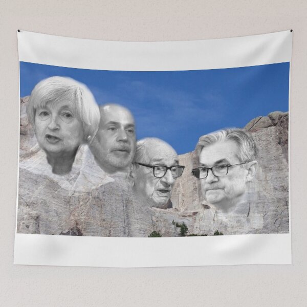 Item preview, Jerome Powell Mount Rushmore designed and sold by The Channel Surfer.