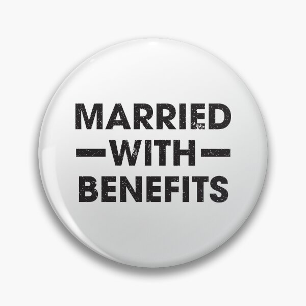Item preview, Married with Benefits - Black Print designed and sold by RoguePixel.