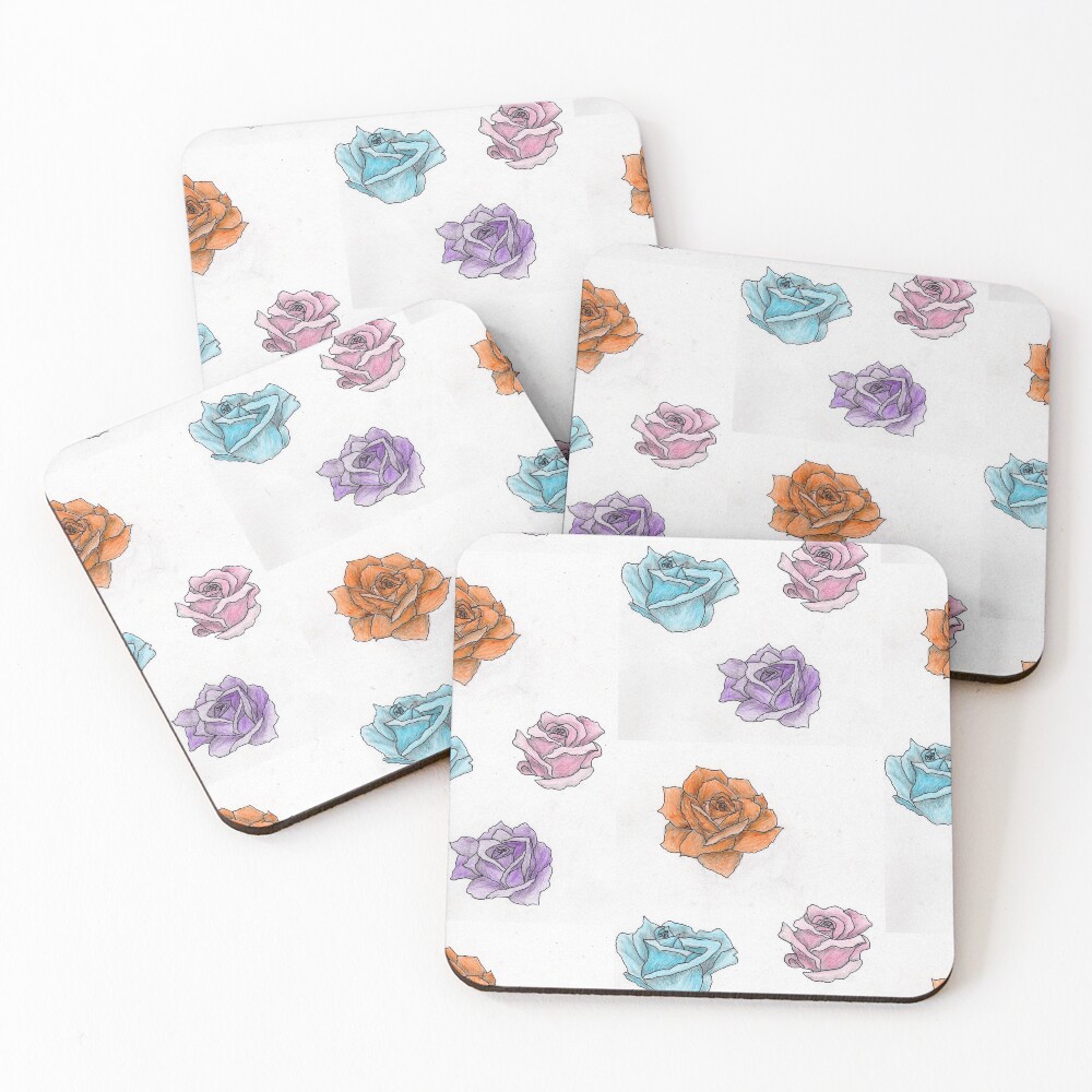 Item preview, Coasters (Set of 4) designed and sold by WinterRabbitArt.