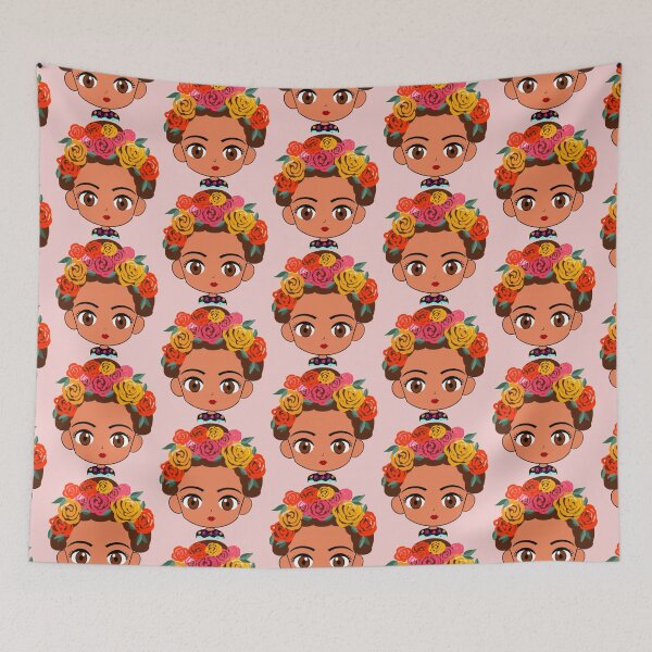 Item preview, Hispanic girl sticker  designed and sold by Createartforfun.