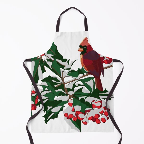 Item preview, Red Cardinal on a Snowy Cherry Branch designed and sold by GL Digital Artwork .