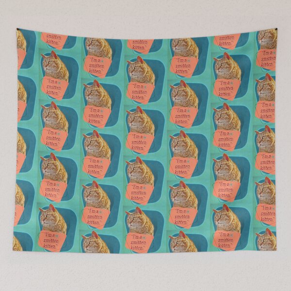 Item preview, 1950s Style, Vintage, Pin Up Cat Illustration Art designed and sold by sinceanna.