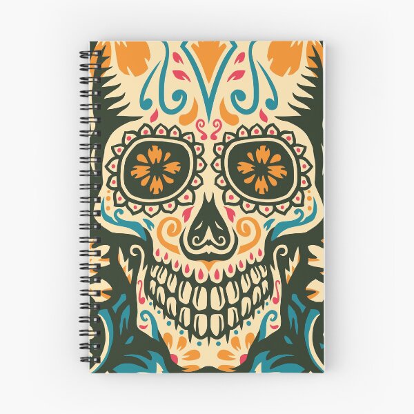 Item preview, Flowered Mexican Skull designed and sold by eDigi-Arts.