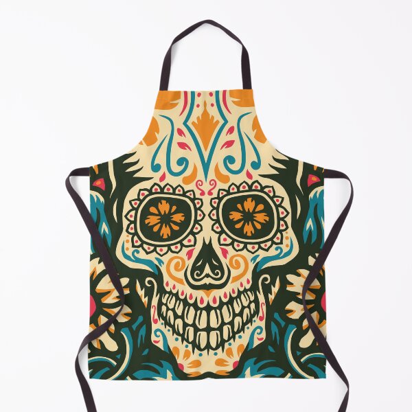 Item preview, Flowered Mexican Skull designed and sold by eDigi-Arts.