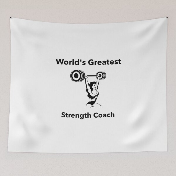 Item preview, World Greatest Strength Coach - Female designed and sold by Bradford Adams.