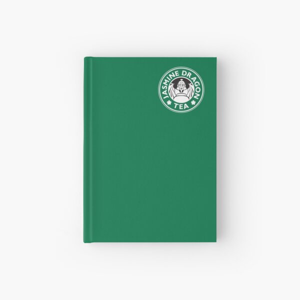 Jasmine Dragon, Uncle Iroh's Tea Shop: Avatar Starbucks Parody (Green) Hardcover Journal