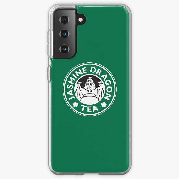 Jasmine Dragon, Uncle Iroh's Tea Shop: Avatar Starbucks Parody (Green) Samsung Galaxy Soft Case