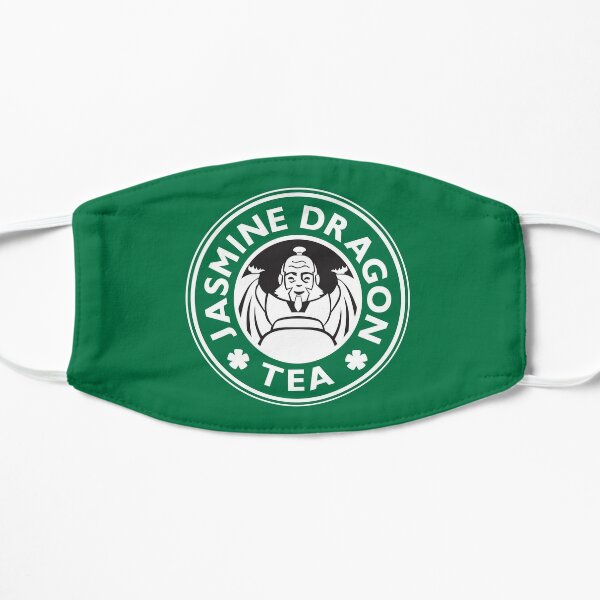 Jasmine Dragon, Uncle Iroh's Tea Shop: Avatar Starbucks Parody (Green) Flat Mask
