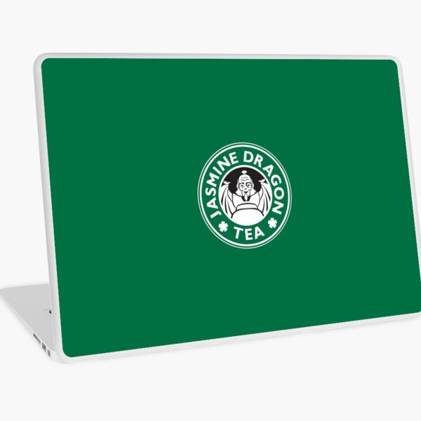 Jasmine Dragon, Uncle Iroh's Tea Shop: Avatar Starbucks Parody (Green) Laptop Skin