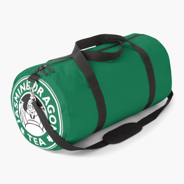 Jasmine Dragon, Uncle Iroh's Tea Shop: Avatar Starbucks Parody (Green) Duffle Bag