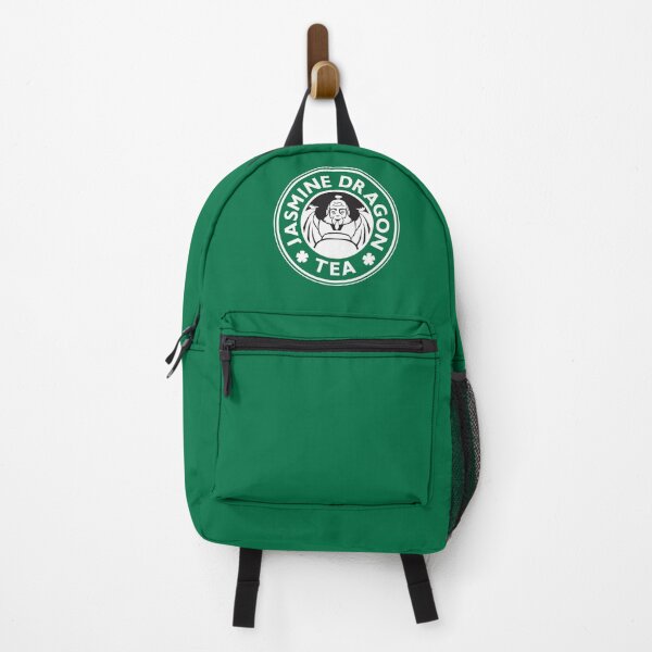 Jasmine Dragon, Uncle Iroh's Tea Shop: Avatar Starbucks Parody (Green) Backpack