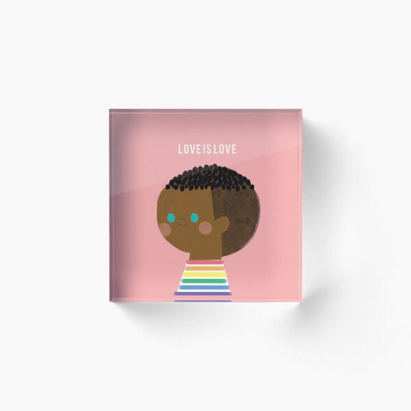 Aperçu de l'œuvre Love is Love II pour LGBTQ Rainbow x Mori créée et vendue par morichiang.