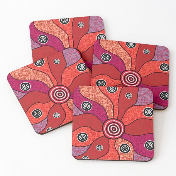Item preview, Authentic Aboriginal Art - Central Lands designed and sold by HogarthArts.