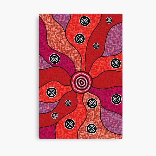 Item preview, Authentic Aboriginal Art - Central Lands designed and sold by HogarthArts.