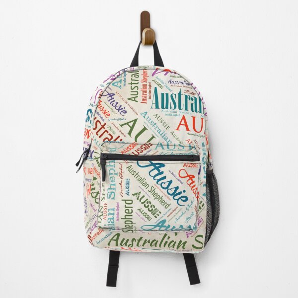 Item preview, Australian Shepherd Aussie Word Art designed and sold by k9printart.