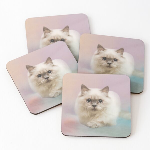 Item preview, Fluffy Himalayan Cat designed and sold by Elisabeth Lucas.