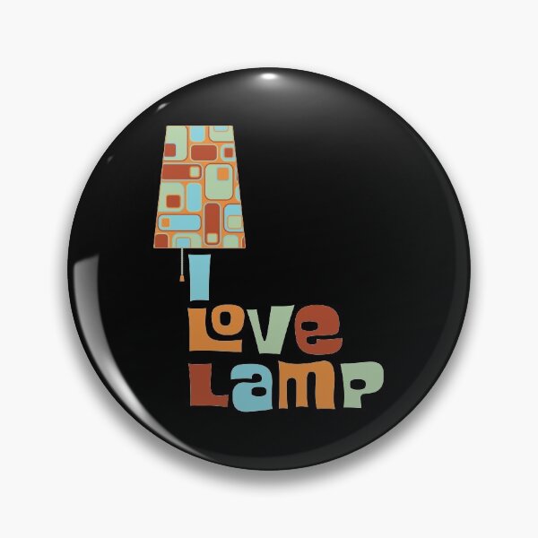 Item preview, I Love Lamp designed and sold by CuriousCurios.