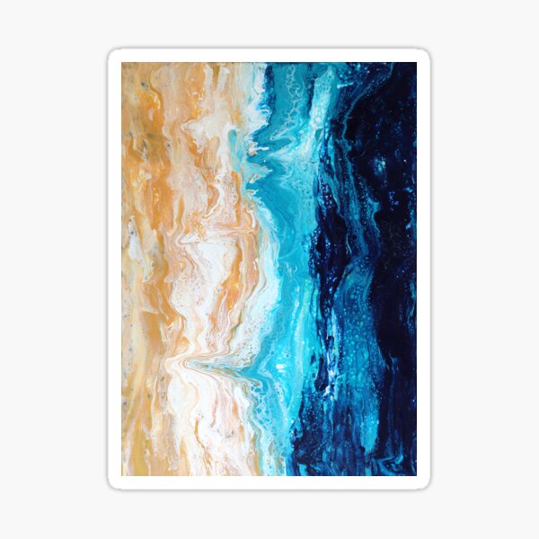 Fluid 4 Sticker